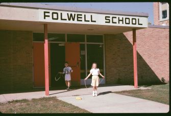 Laura y yo en Folwell